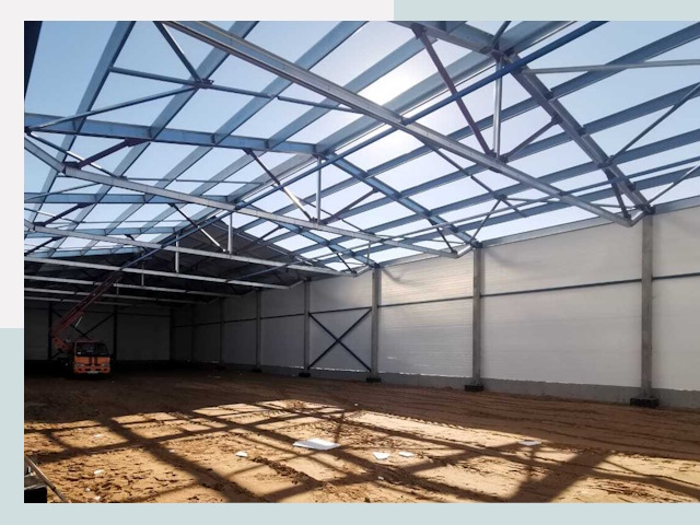 Строительство сенохранилищ в Абакане