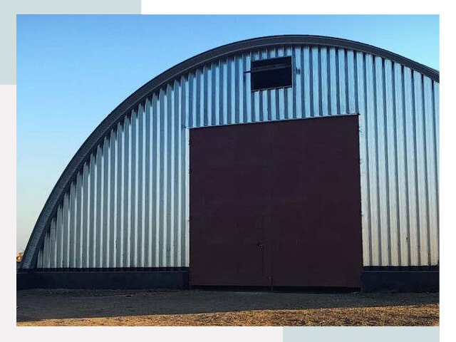 Бескаркасные ангары в Абакане