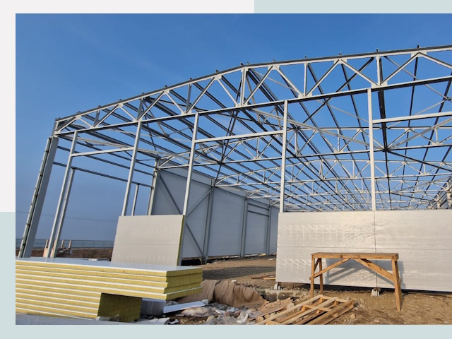 Утепленные ангары в Абакан от 613 руб. за м²