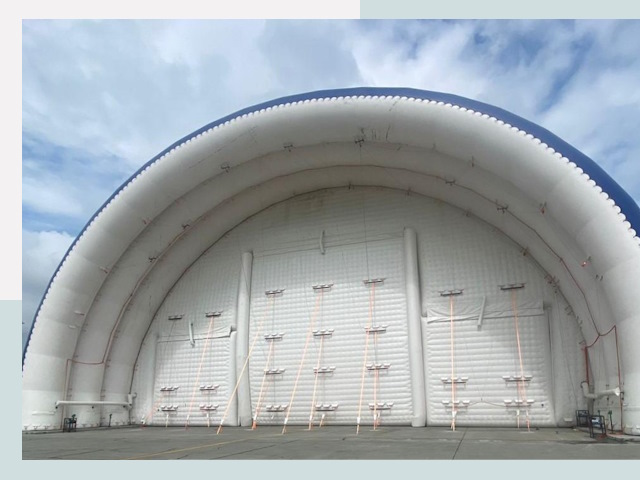 Пневмокаркасные ангары от СтальСтрой-Бкн по цене от 613 руб.