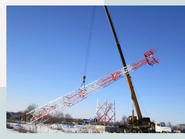 Строительство башен связи в Абакане от 613 руб.