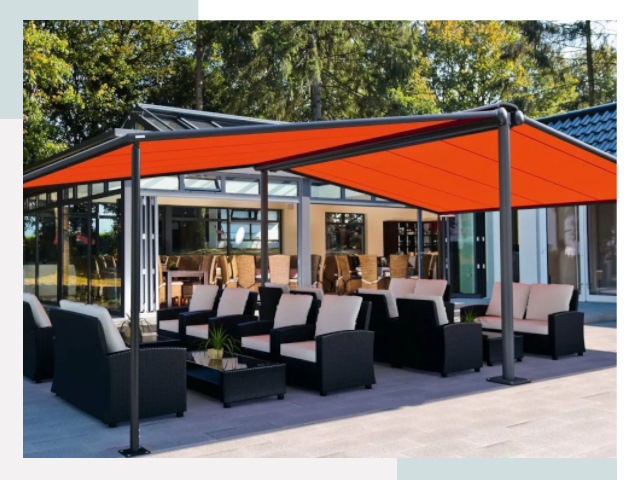 Навесы для кафе и ресторанов в Абакане