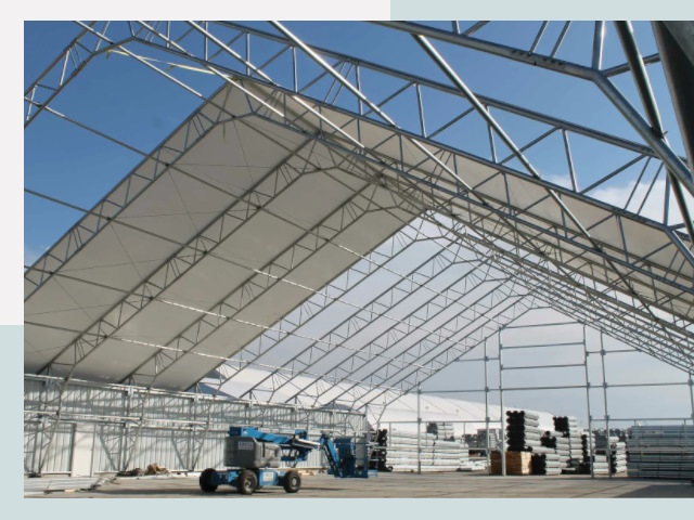 Каркасно-тентовые сооружения от СтальСтрой-Бкн по цене 613 руб.