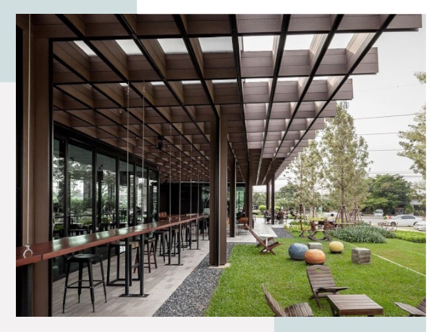 Летние веранды для кафе в Абакане