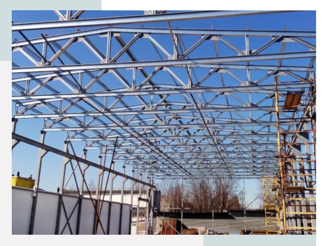 Металлокаркасы для складов в Абакане