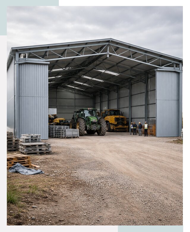 Ангары для сельхозтехники в Абакане от 20430 р. | СтальСтрой-Бкн