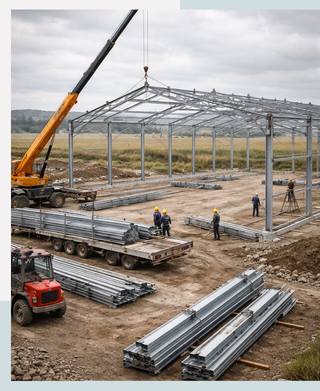 Строительство ангаров для сельхозтехники в Абакане под ключ