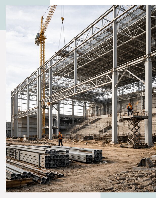 Строительство спортивных комплексов в Абакане от 30645 р. | СтальСтрой-Бкн